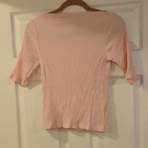 Lot Of 3. Old Navy Light Pink Ribbed Blouse